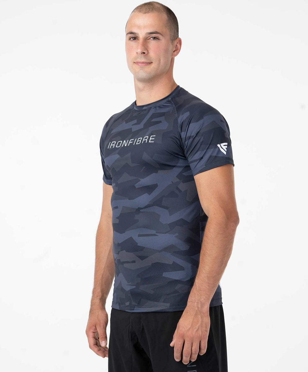 CF Fitness T-Shirt - Camo - Red