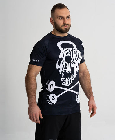 Dri-TECH DSKULL T-SHIRT C/BW