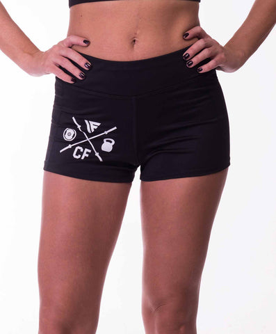 Active sport shorts stretch