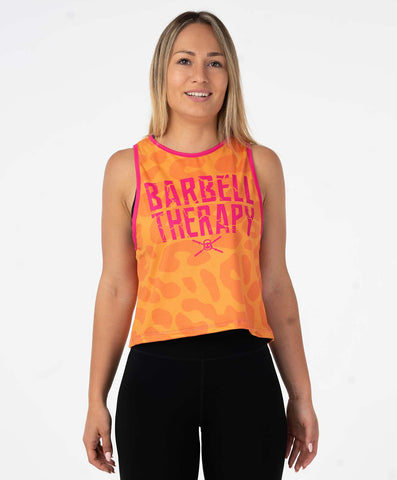 BARBELL THERAPY CROP TANK